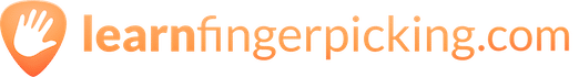 learn fingerpicking guitar logo small