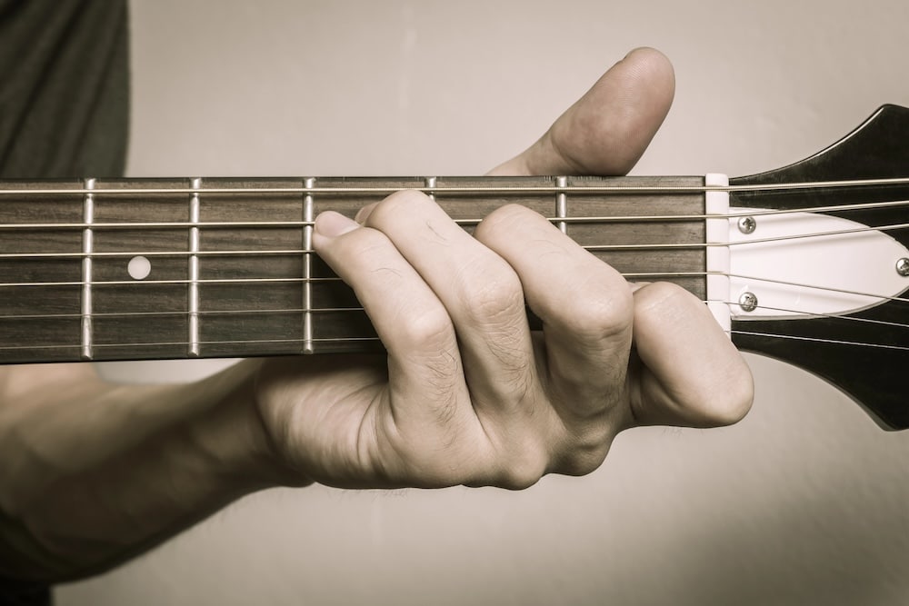Guitar fingerstyle chords - C/G